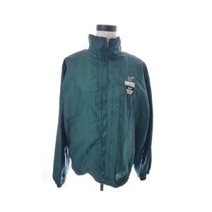 Vintage Beer Jacket Miller Genuine Draft Camp Windbreaker Lightweight Large